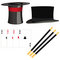 Free Magician Set Of Accessories Stock Photography - 18047672