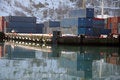 Free Winter Shipping Containers Royalty Free Stock Photography - 1814787