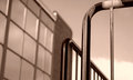 Free Black Iron Railing In Sepia Stock Photography - 1817142