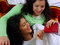 Free Girls With Gifts Royalty Free Stock Photography - 1811477