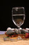 Free Natural Bebbles And Dried Rose Petals On The Rattan Background Stock Photo - 1812420