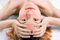 Free Beauty Girl Hend On Head Royalty Free Stock Image - 1827866