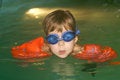 Free Learning To Swim Royalty Free Stock Photo - 1841705