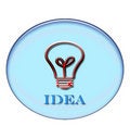 Free Idea Button Royalty Free Stock Image - 1846246