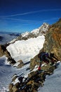 Free Mountaineer On Mont Blanc 2 Royalty Free Stock Image - 1850156