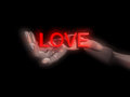 Free Love In Hand 5 Royalty Free Stock Photos - 1858358