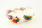Free Two Clear Valentine Hearts Bubbles Royalty Free Stock Image - 1859086