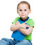 Free A Boy And His Book Royalty Free Stock Images - 1864169