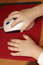 Free Little Hands On Computer Mouse Stock Photo - 1874590