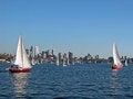 Free Sailboat Chase Royalty Free Stock Image - 1885456