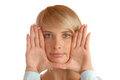 Free Face Expression Of Blond Girl Stock Photography - 1892092