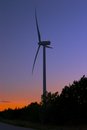 Free Wind Farm At Dusk Stock Photos - 1894193