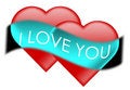 Free Heart With Ribbon Royalty Free Stock Images - 1895919
