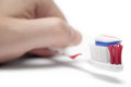 Free Holding A Toothbrush Stock Photo - 1896190