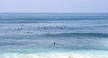 Free Windandsea Crowded Surfer Lineup Royalty Free Stock Photos - 1899598