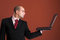 Free A Businessman With Laptop Royalty Free Stock Image - 1901556