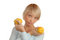 Free Attractive Blond Girl With Lemons Stock Photography - 1905082