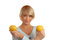 Free Attractive Blond Girl With Lemons Royalty Free Stock Images - 1905089