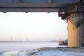 Free New Bridge Construction And Sight Of Riga Stock Photos - 1913473