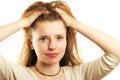 Free Woman Brushing Hair Stock Photo - 1926650