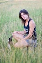 Free Girl In Field Stock Images - 1929464