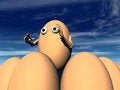 Free Egg Man 25 Royalty Free Stock Images - 1932699