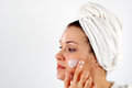 Free Applying Cream 13 Royalty Free Stock Photo - 1941475