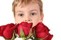 Free Boy With Roses Stock Photos - 1942563