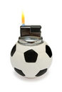 Free Flaming Lighter Like A Soccer Ball Stock Photo - 1944280
