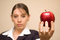 Free Woman Offering Apple Stock Images - 1943454