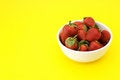 Free Bowl Of Strawberries Stock Photography - 1950612
