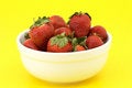 Free Bowl Of Strawberries Stock Image - 1952121