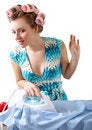 Free Ironing Woman Royalty Free Stock Photos - 1954168