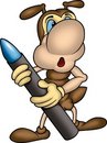 Free Ant With Wax-crayon Royalty Free Stock Images - 1954779