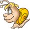 Free Clever Snail Stock Image - 1955081