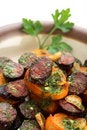Free Toast With Meat And Potatoes Royalty Free Stock Photo - 1966605