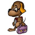 Free Dog School-boy Royalty Free Stock Photos - 1969058