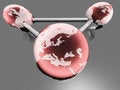 Free 3d Rendered Earth Royalty Free Stock Photo - 1971485