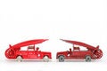 Free Old Vs. New: Toy Car Denis Fire Engine 3 Stock Photo - 1973460