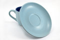 Free Blue Mug With A Plate Royalty Free Stock Photos - 1974158
