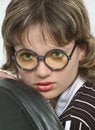Free A Beautiful Girl Is A Secretary, - At An Arm-chair Stock Photos - 1978893