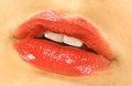 Free Juicy Red Lips Royalty Free Stock Photo - 1980075