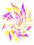 Free Purple Yellow Spiral Whirlpool Royalty Free Stock Photography - 1983217