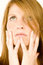 Free Woman Deep In Thought Royalty Free Stock Image - 1986316