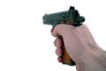 Free Hand Holding A Pistol Stock Images - 1990314