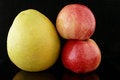 Free Grapefruit And Apple Stock Photo - 1996450