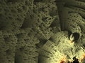 Free Fractal City Royalty Free Stock Photography - 1998347