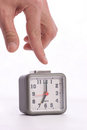 Free Turning Off Alarm On The Alarm Clock Royalty Free Stock Images - 1999569