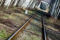 Free Vanishing Railway Track Stock Photography - 2000172