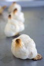 Free Garlic Bulbs Roasted On A Roasting Pan Royalty Free Stock Image - 2001246